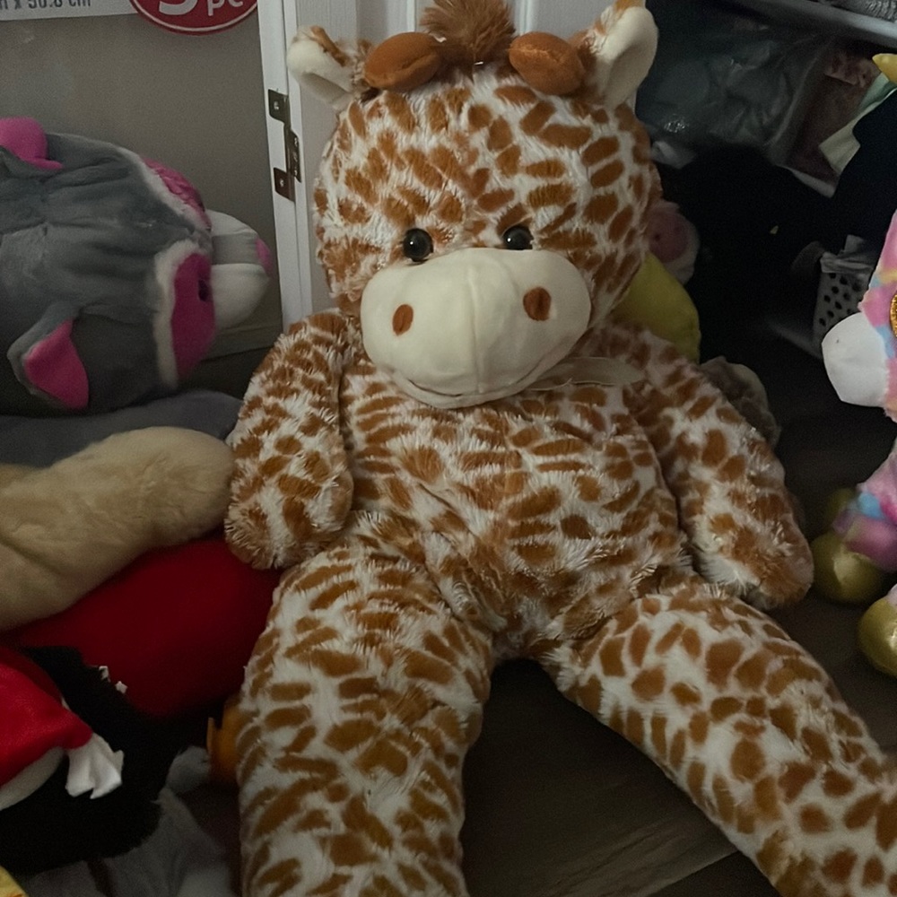 Stuffed animal giraffe (big)